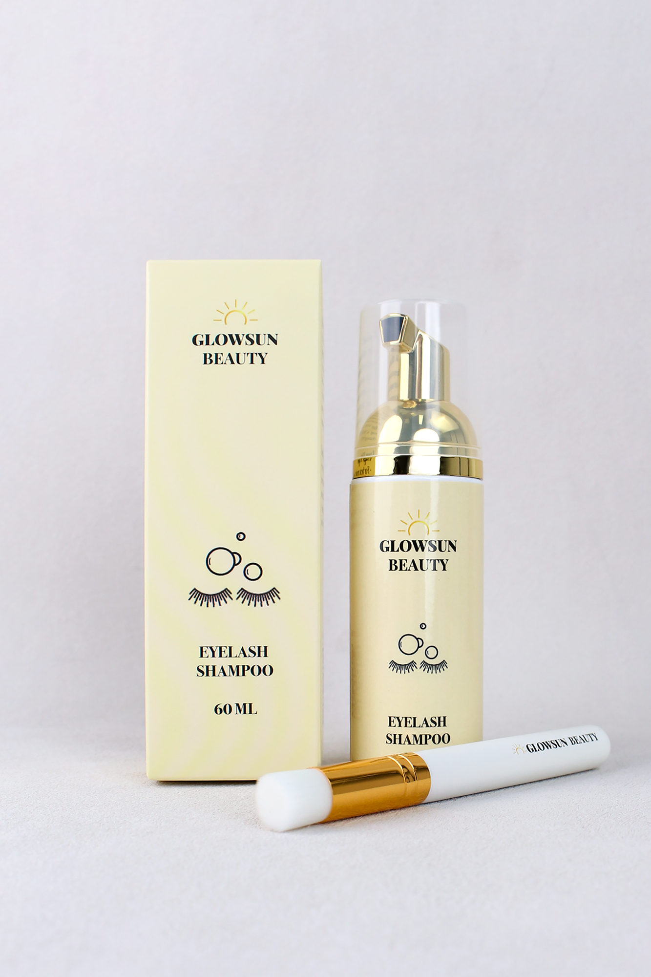 Nettoyant pour cils & faux cils